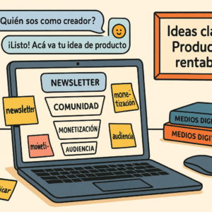 Creador de Productos Digitales para Medios y Periodistas